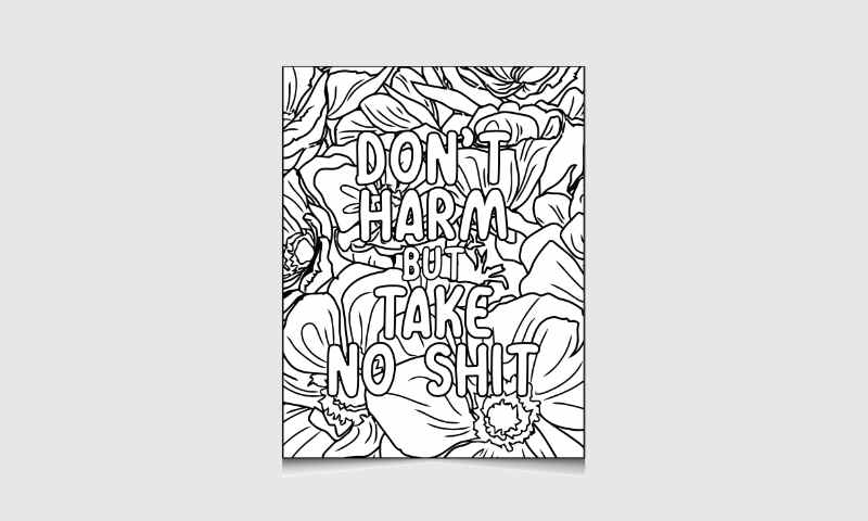 Adult Swear Word Coloring Books